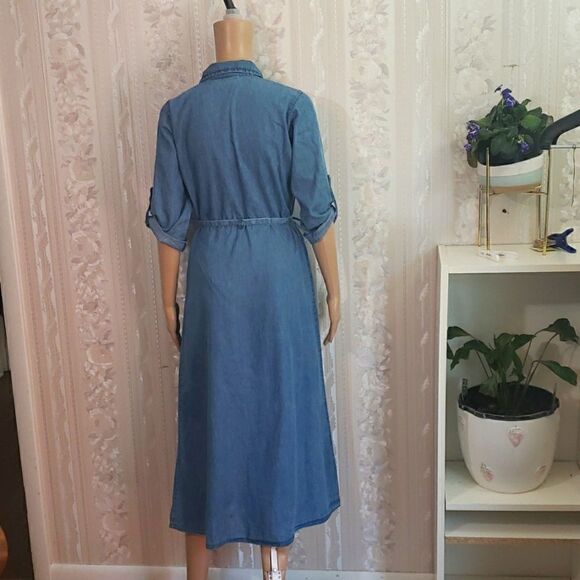 Speed Limit MPH Denim Belt Dress - Picture 2 of 6